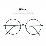 Round Frame Glasses Female Anti-blue Light Eye Protection