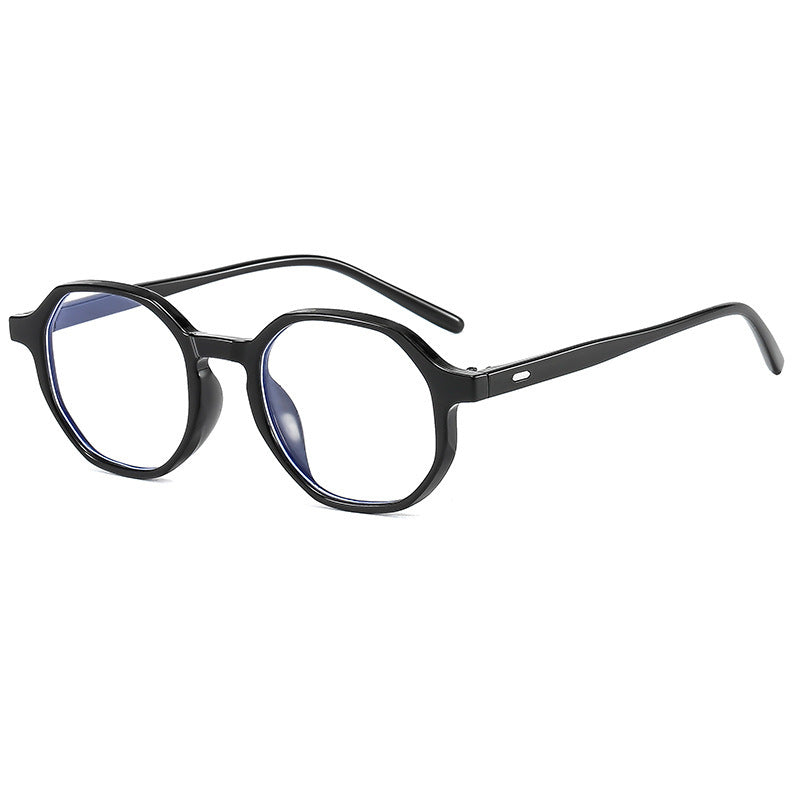 Custom Logo Plastic Optical Glasses Polygon Eyeglasses Frames For Men And Women