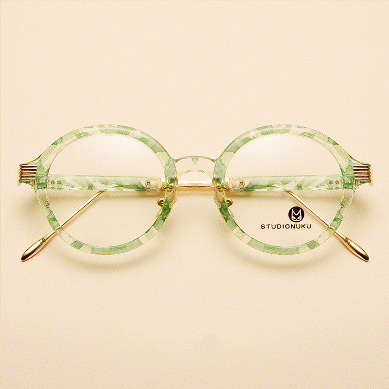 Literary Eye Frame Frame Male Flat Mirror Large