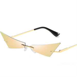 Fashion small frame cat eye sunglasses