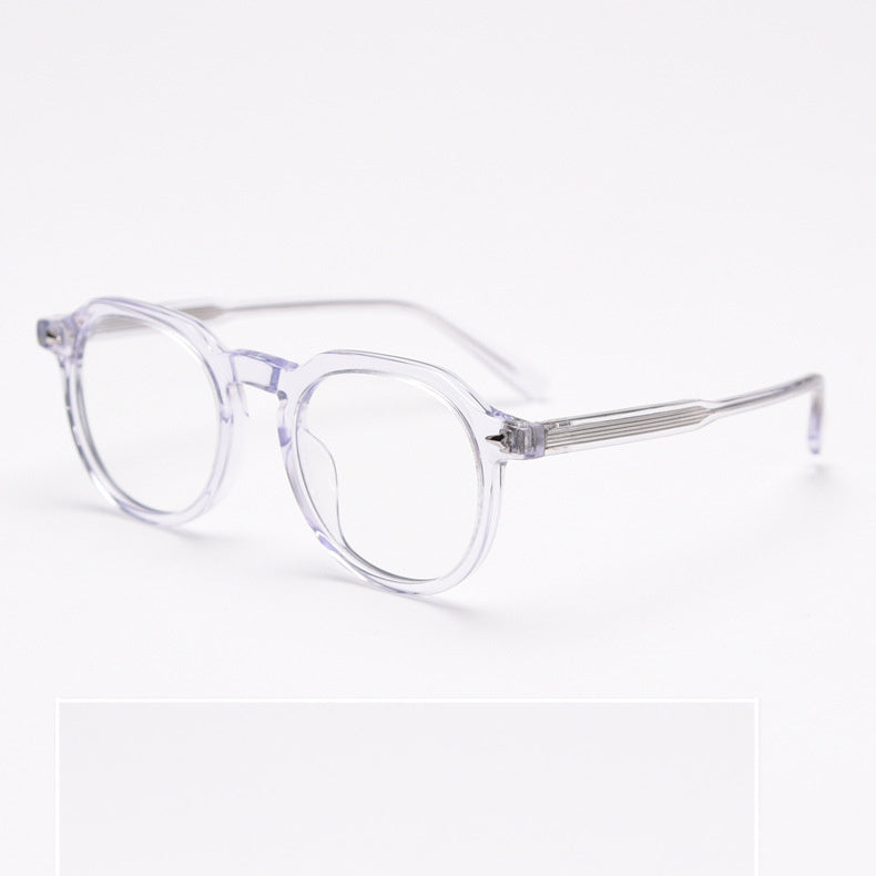 Retro Handmade Plate Myopic Frames For Men And Women