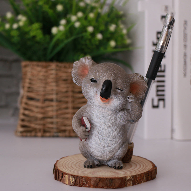 Creative Animal Koala Eye Frame Decoration