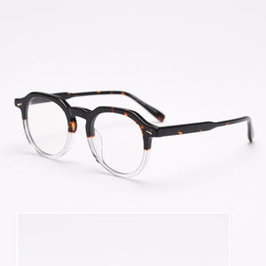 Retro Handmade Plate Myopic Frames For Men And Women