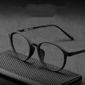 Men's And Women's Fashion Round Titanium Eyeglass Frames