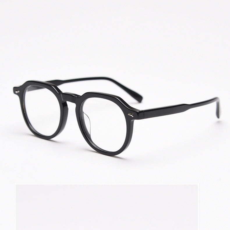 Retro Handmade Plate Myopic Frames For Men And Women