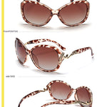 Women's Polarized Large Frame Eye Protection Sunglasses