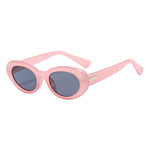 European And American Retro Cat Eye Oval Small Frame Glasses UV Protection