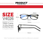 Anti radiation eyeglass frame anti blue light protection eye non power flat lens