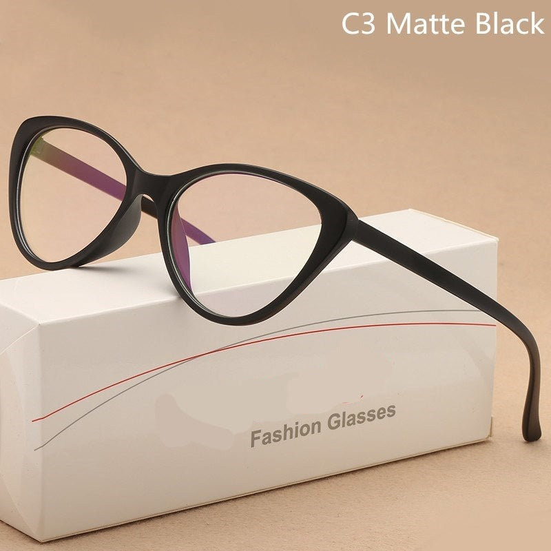 Fashion Cat Eye Glasses Frame Retro Trendy Artistic
