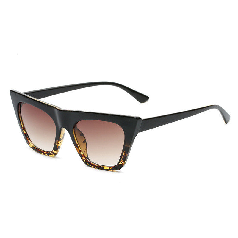 Women's Cat Eye Personality Big Frame Glasses Frame