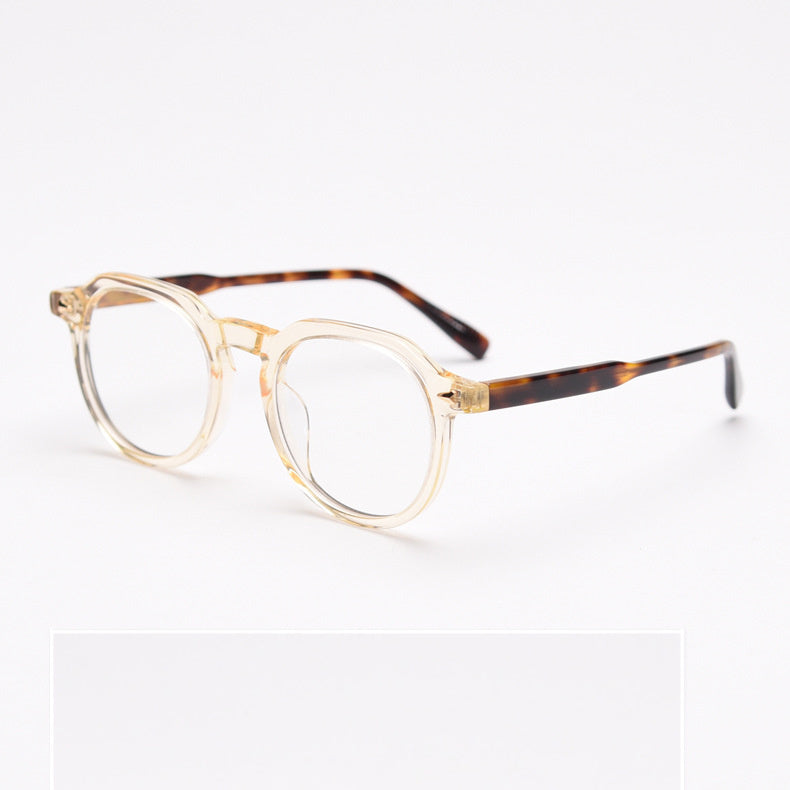 Retro Handmade Plate Myopic Frames For Men And Women