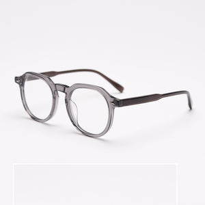 Retro Handmade Plate Myopic Frames For Men And Women