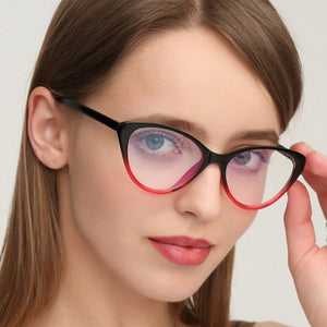 Fashion Cat Eye Glasses Frame Retro Trendy Artistic