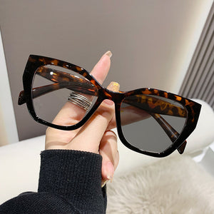 Cat Eye Glasses Frame Female Trendy Contrast Color