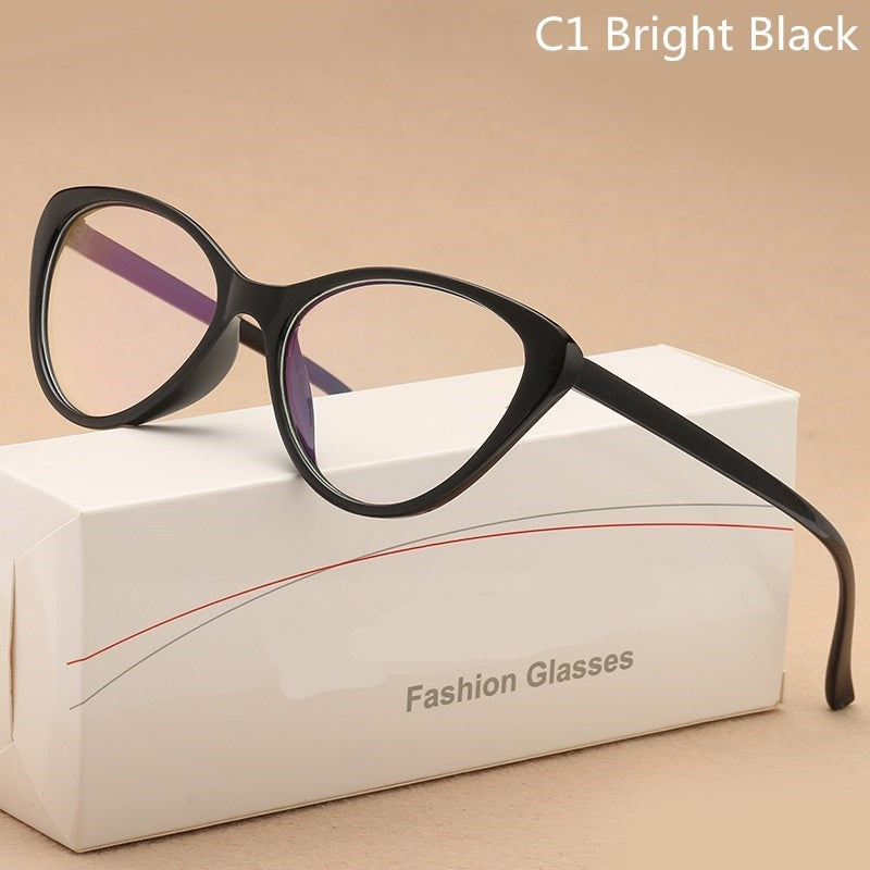 Fashion Cat Eye Glasses Frame Retro Trendy Artistic