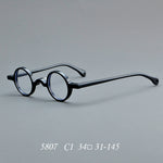 Acetate Frames Retro Round Glasses