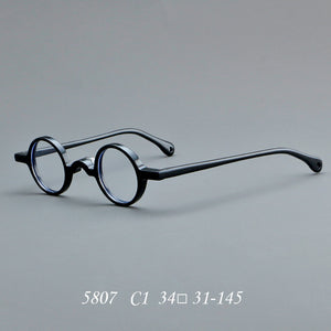 Acetate Frames Retro Round Glasses